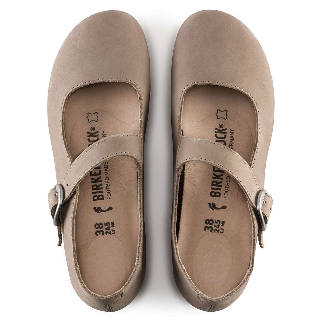 Brown Birkenstock Tracy Nubuck Leather Women's Low Shoes | f14Nbj99U1s