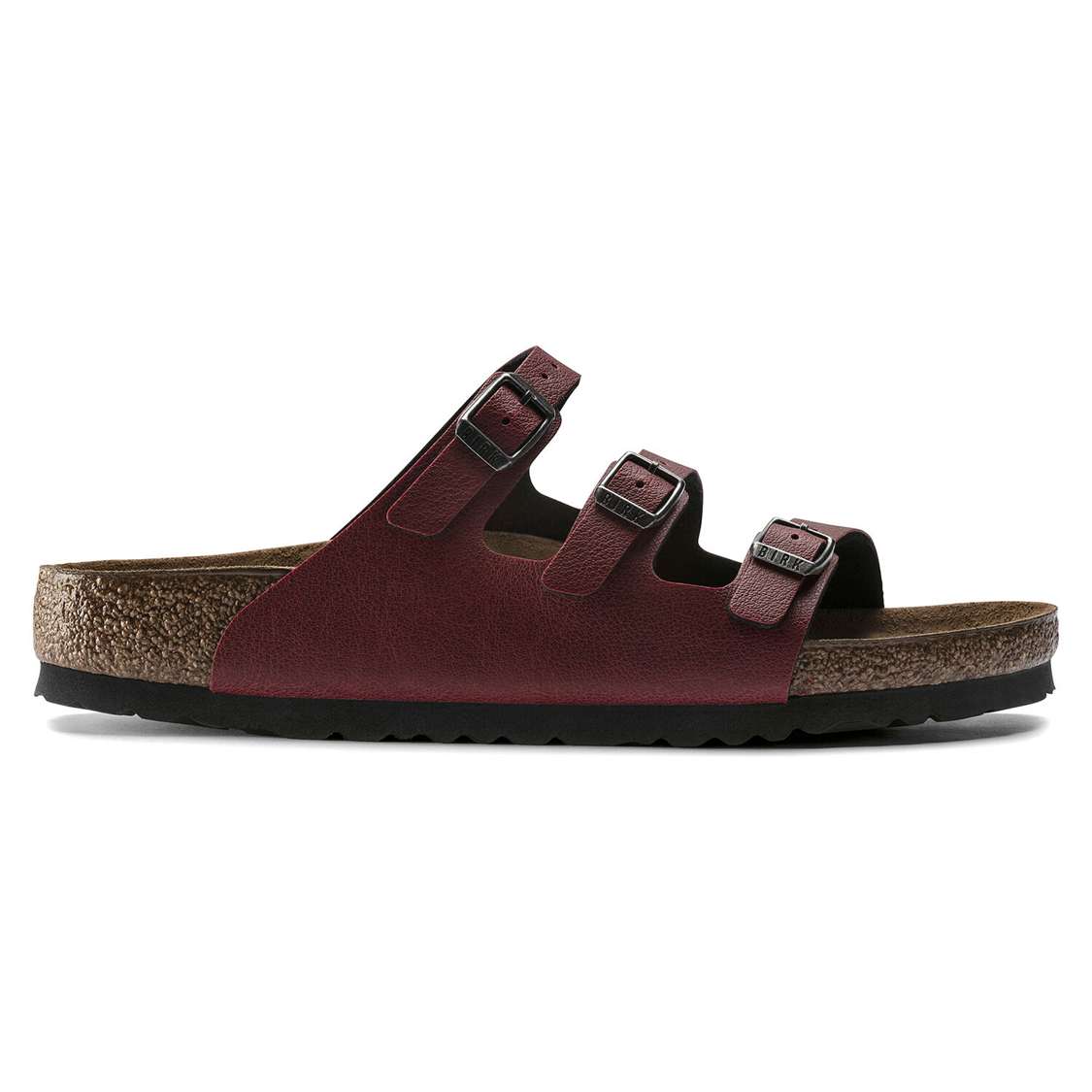 Burgundy Birkenstock Florida Fresh Birko-Flor Women's Multi Strap Sandals | lLJQFndZMyi