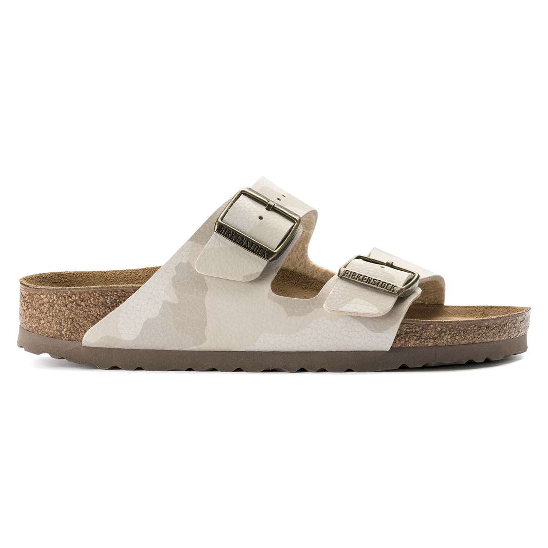 Camo Birkenstock Arizona Birko-Flor Women's Two Strap Sandals | 7zWN2jwE2OQ