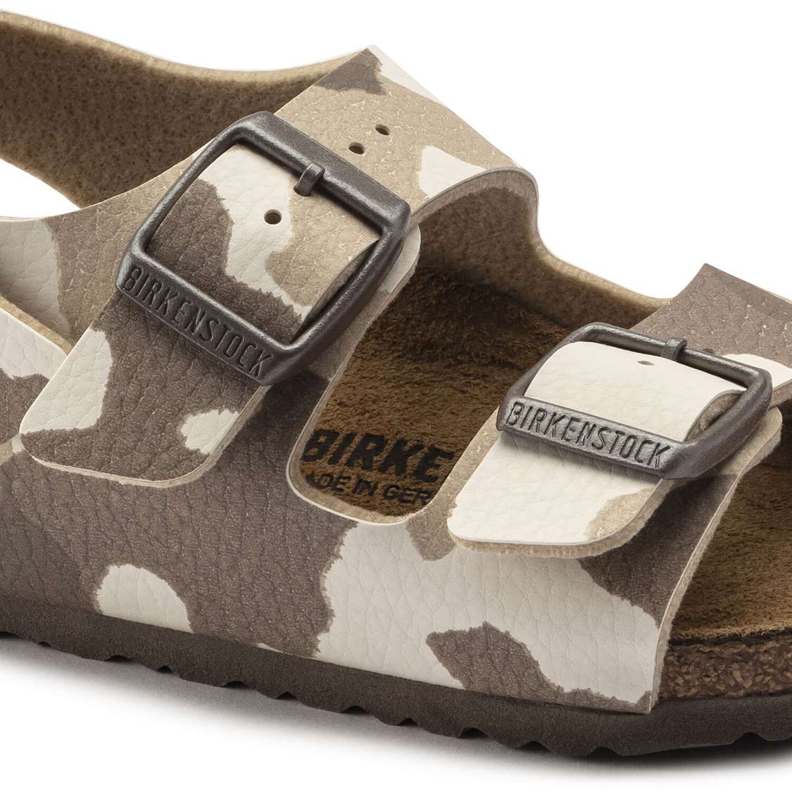 Camo Birkenstock Milano Birko-Flor Kids' Boys Sandals | VHuMdLJvGYs