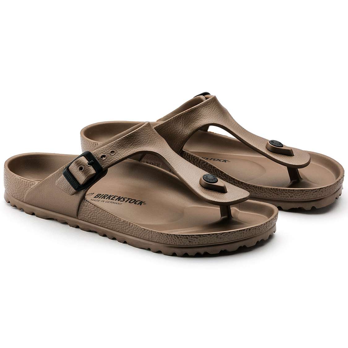 Copper Birkenstock Gizeh Essentials EVA Men's Water Friendly Sandals | LlCENLSR8vX