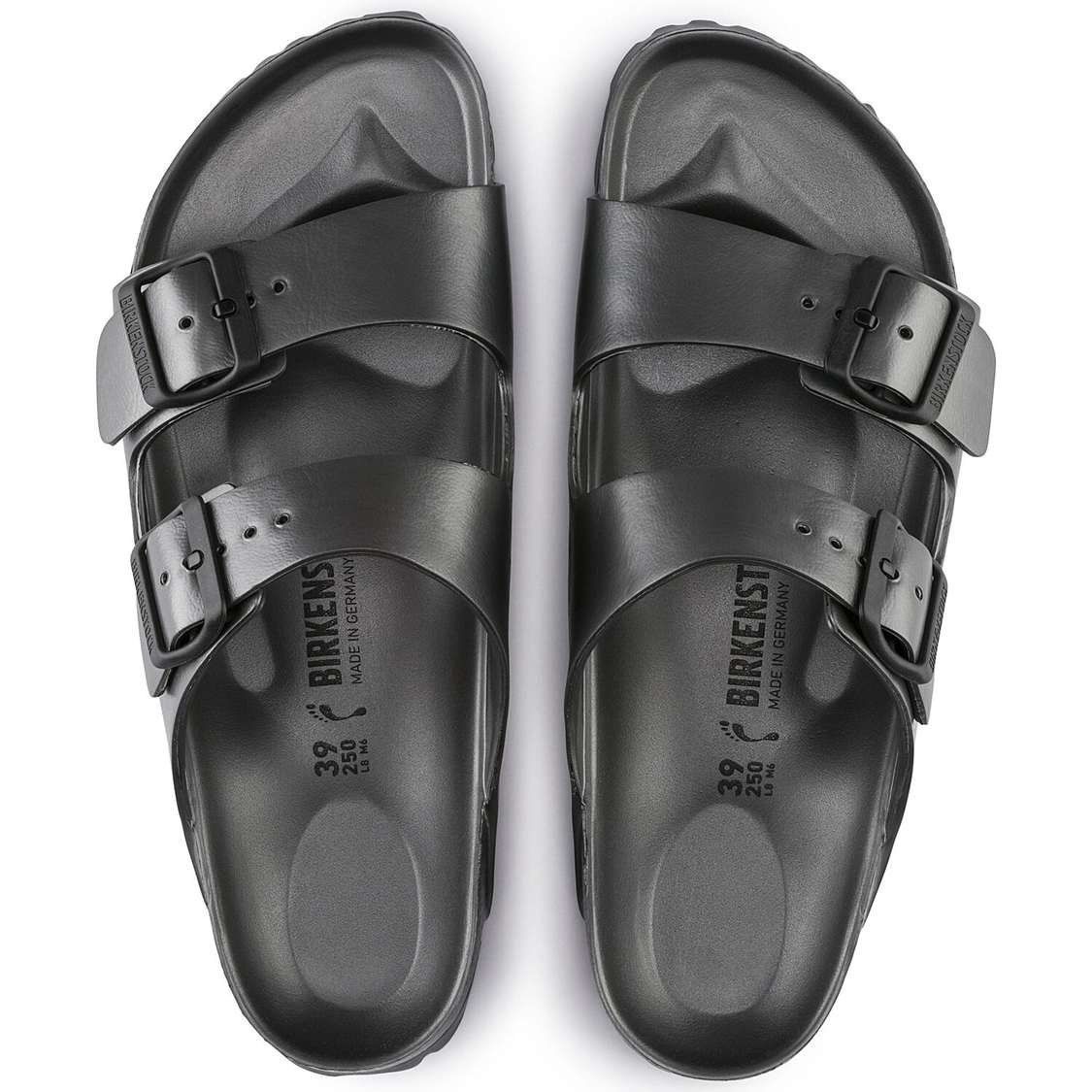 Dark Grey Birkenstock Arizona Essentials EVA Men's Water Friendly Sandals | GzEDlOqvxaI