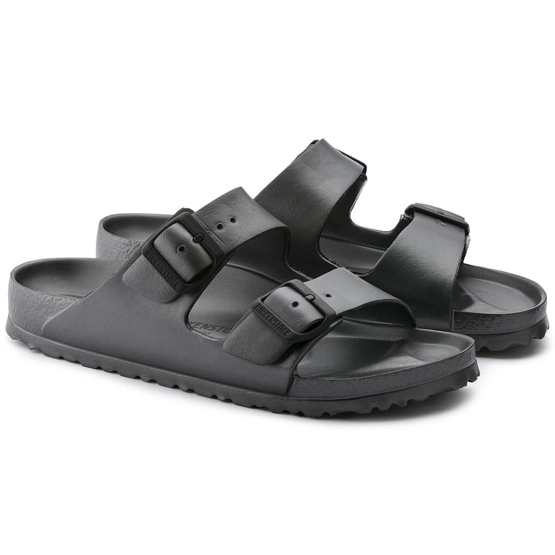 Dark Grey Birkenstock Arizona Essentials EVA Men's Water Friendly Sandals | GzEDlOqvxaI