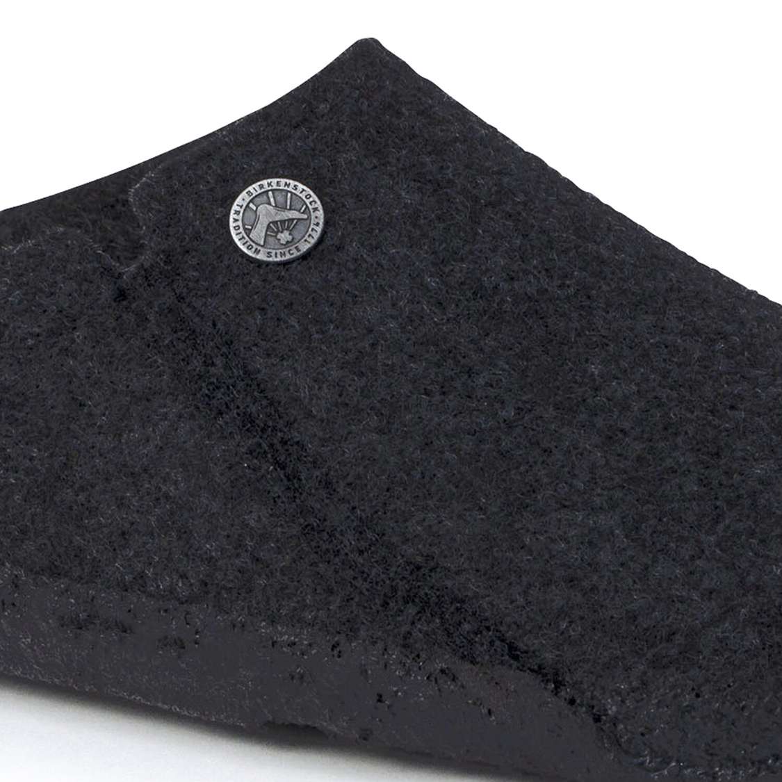 Dark Grey Birkenstock Zermatt Wool Felt Men's Clogs | ajxxookuUc7