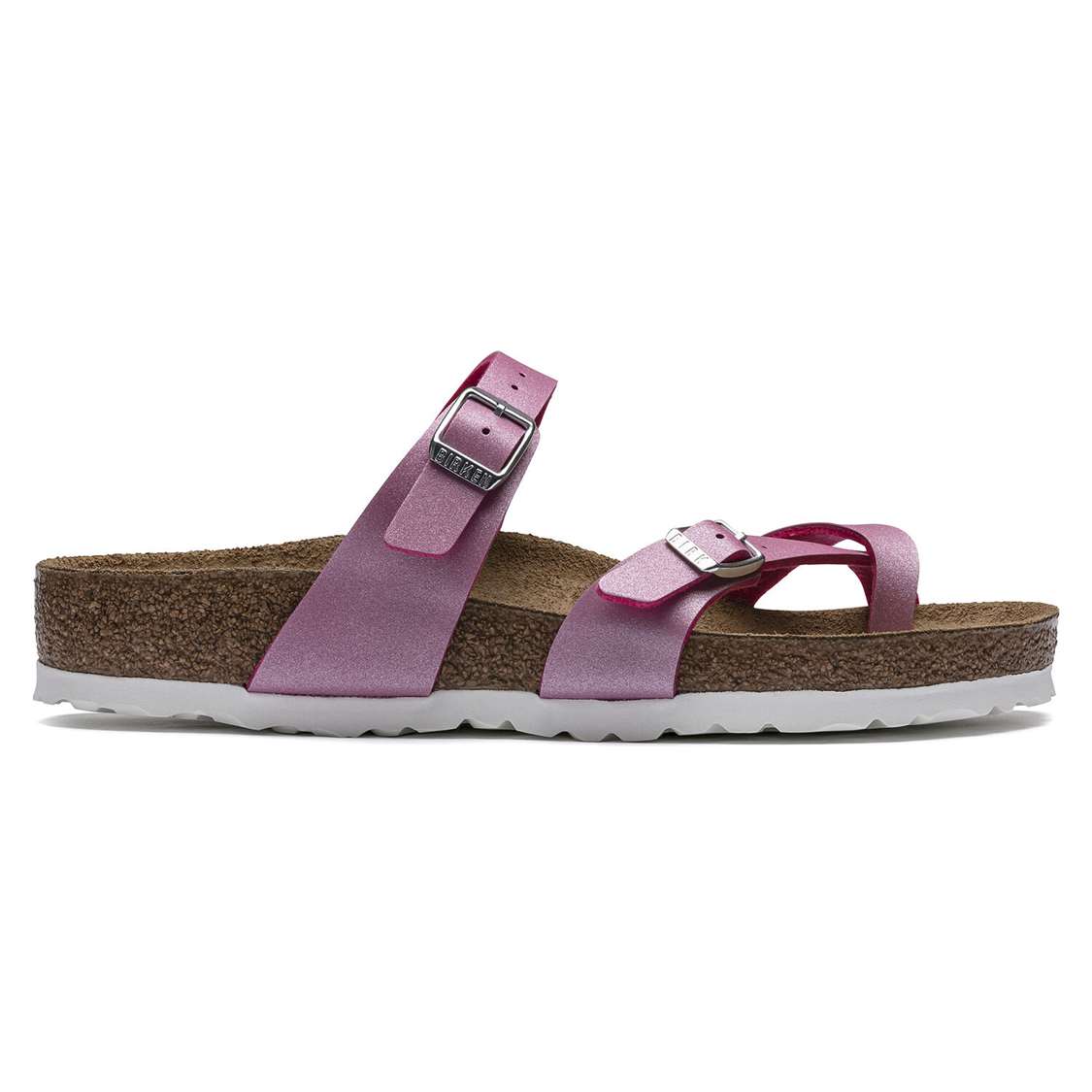 Fuchsia Birkenstock Mayari Birko-Flor Women's Two Strap Sandals | rCX1PLfYXqu