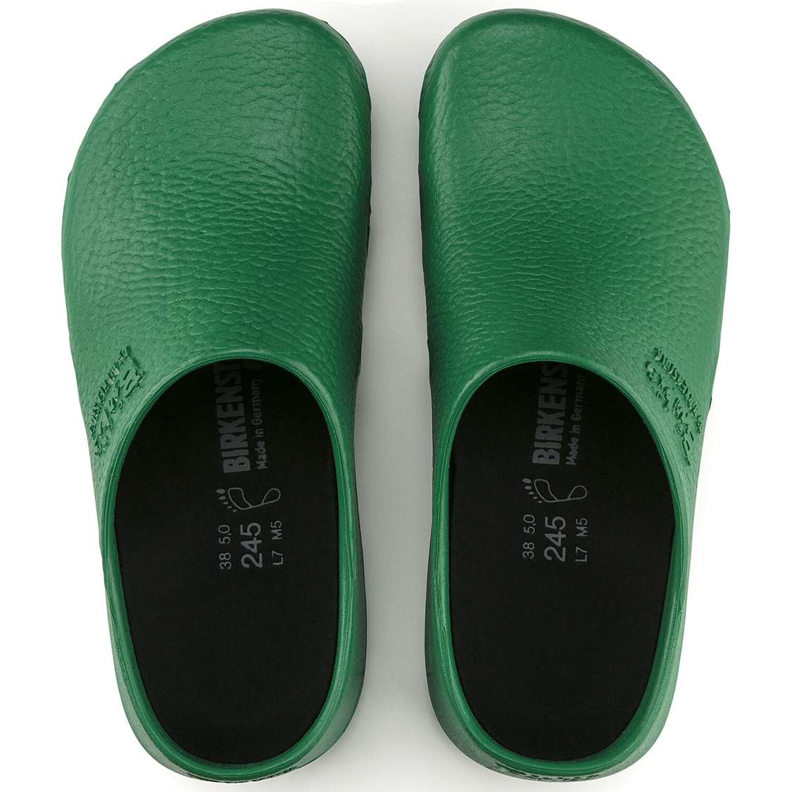 Green Birkenstock Birki Air Antistatic Polyurethane Men's Clogs | 36xQ6nN8yec