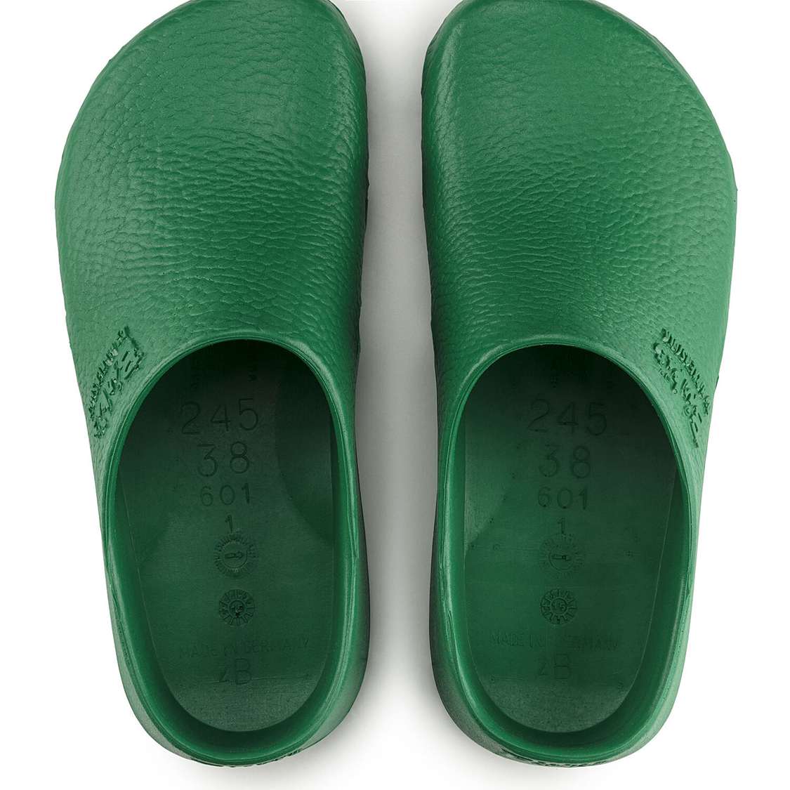 Green Birkenstock Birki Air Antistatic Polyurethane Men's Clogs | 36xQ6nN8yec