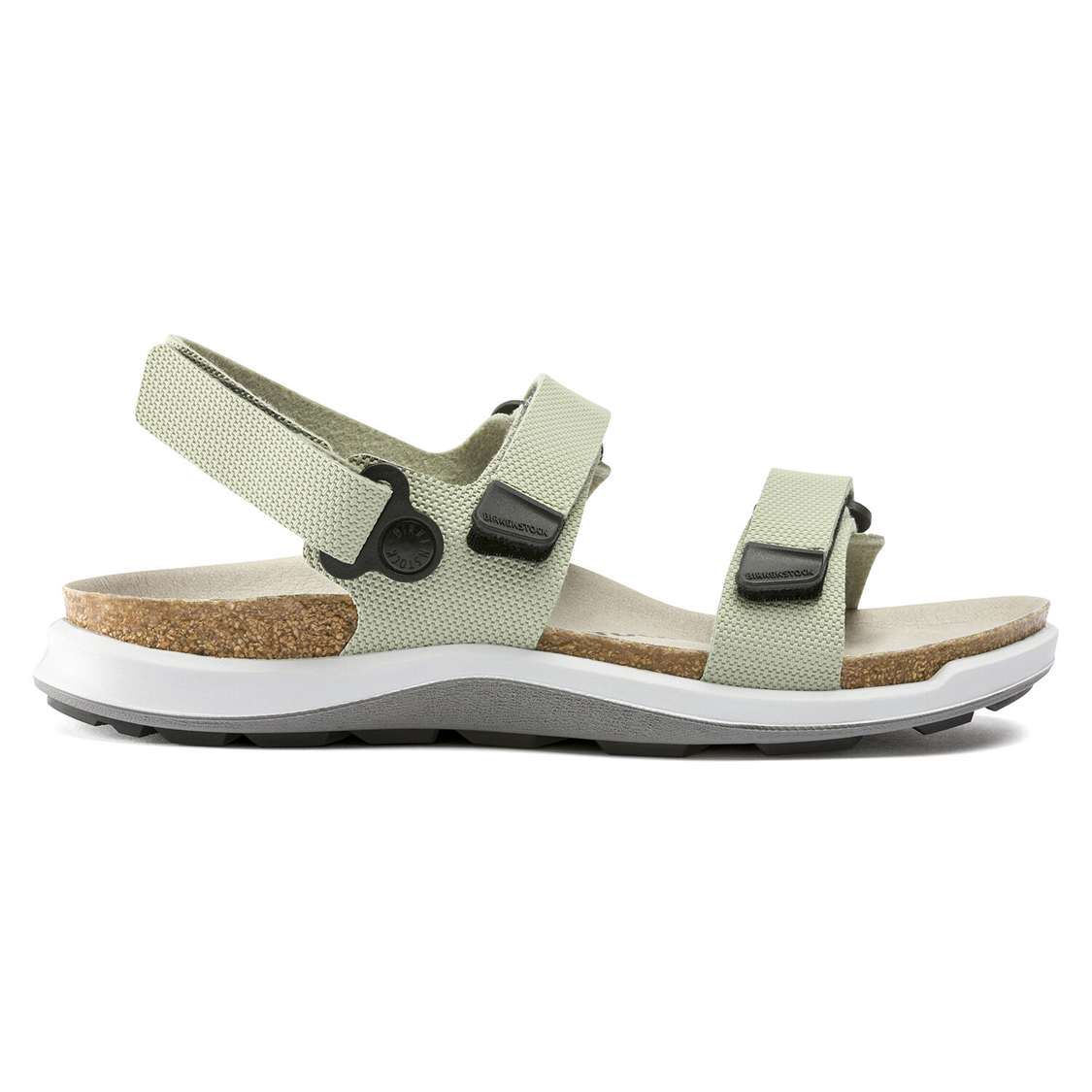 Green Birkenstock Kalahari Birko-Flor Women's Back Strap Sandals | PWpmg2SzdaG