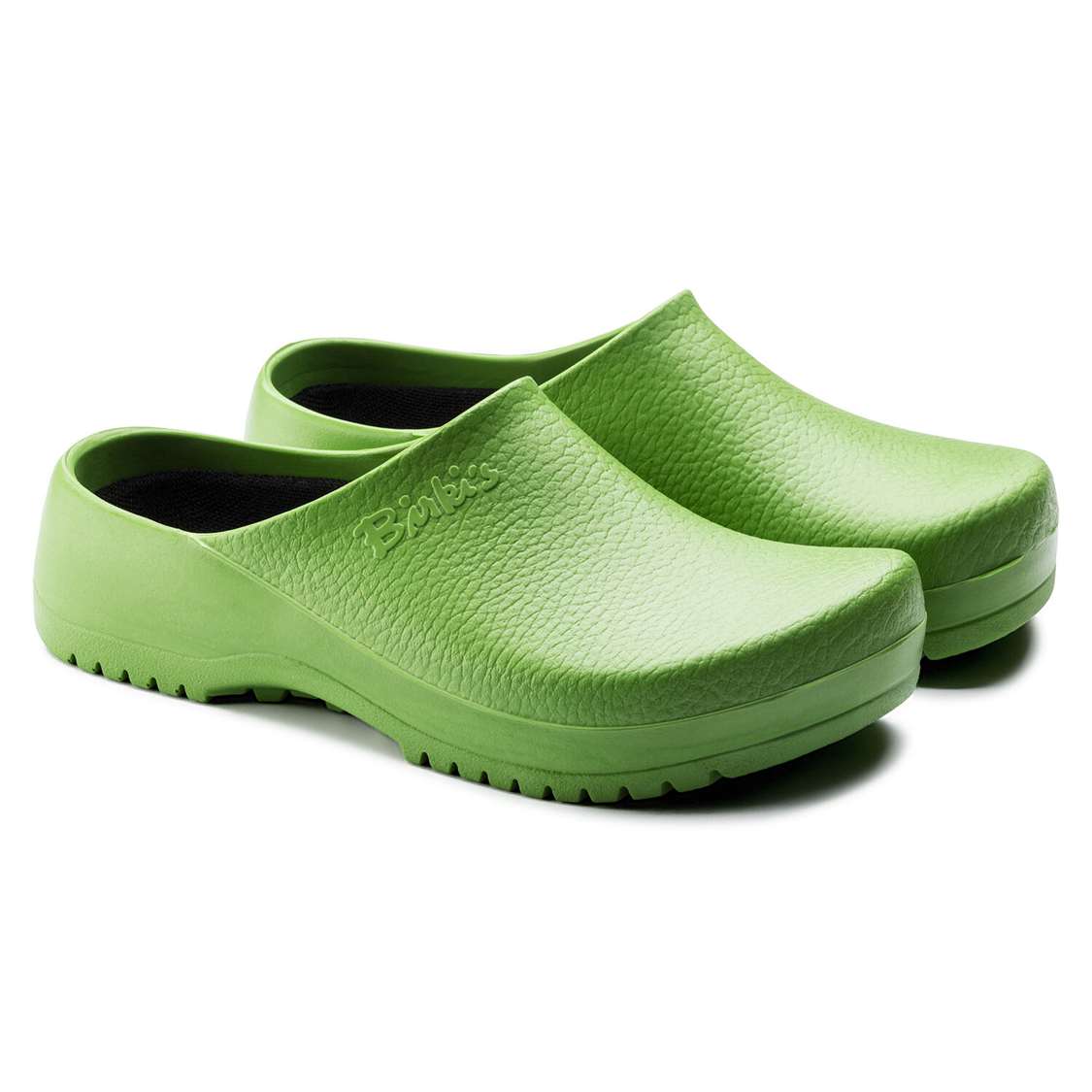 Green Birkenstock Super-Birki Polyurethane Women's Clogs | PWxJ7BOYq4s