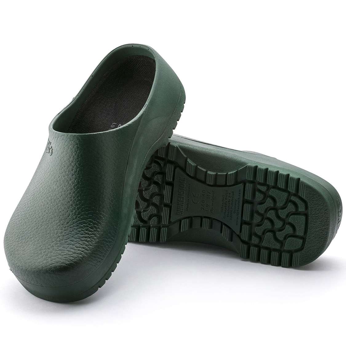 Green Birkenstock Super-Birki Polyurethane Women's Clogs | eepLVuYwtoW