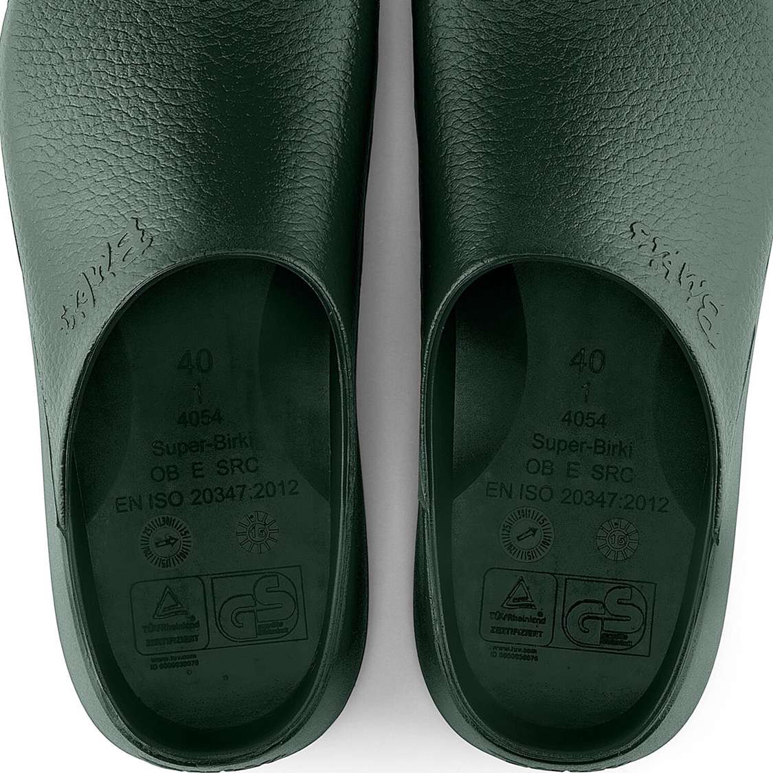 Green Birkenstock Super-Birki Polyurethane Women's Clogs | eepLVuYwtoW