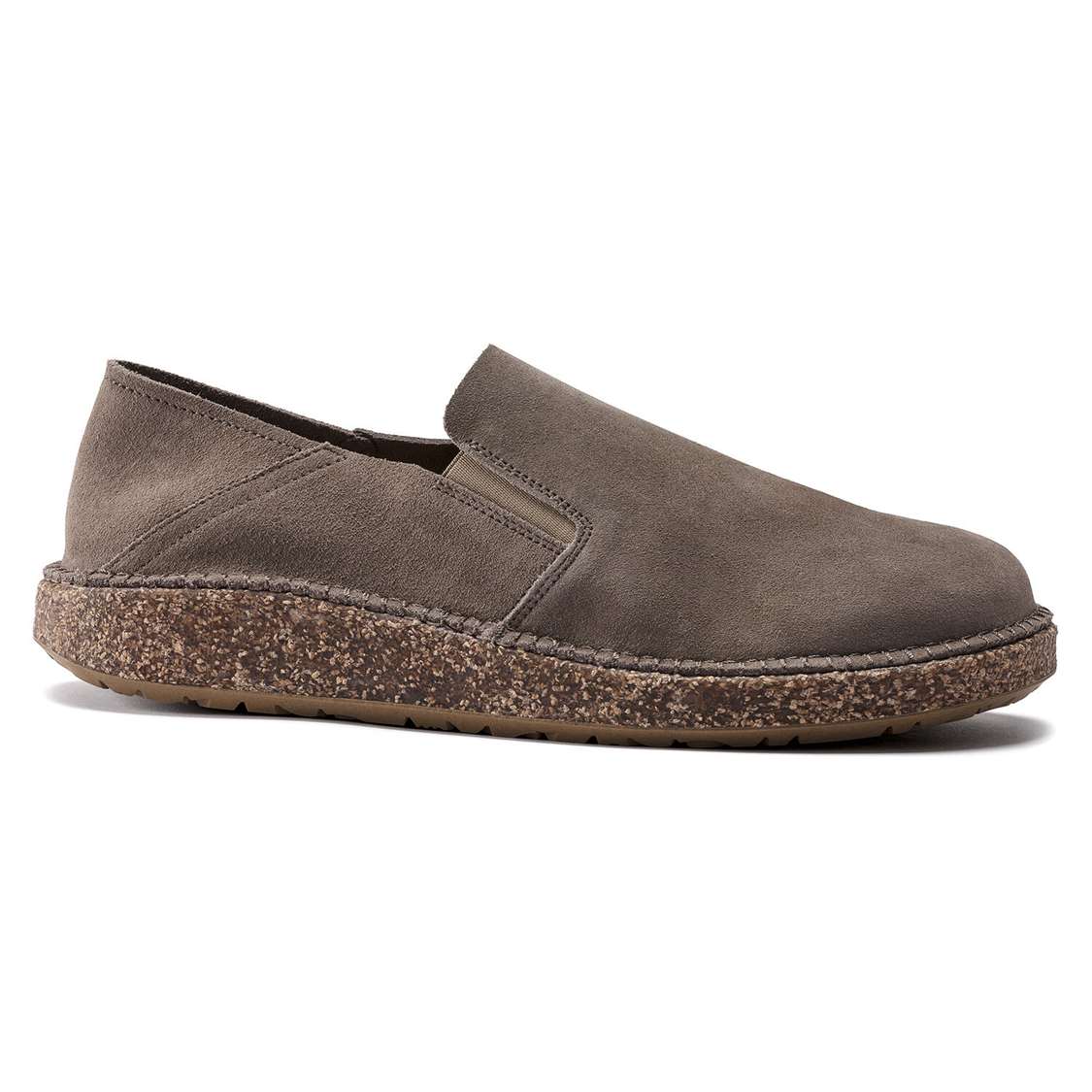 Grey Birkenstock Callan Suede Leather Men's Low Shoes | DiI5CDtnVo6