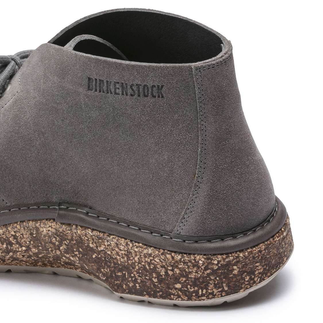 Grey Birkenstock Milton Suede Leather Men's Boots | cDVV5ajRm53