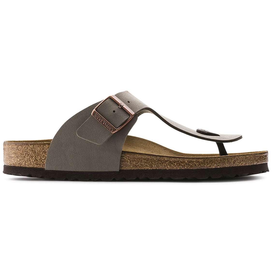 Grey Birkenstock Ramses Birkibuc Men's One Strap Sandals | UWhnmVrIslm