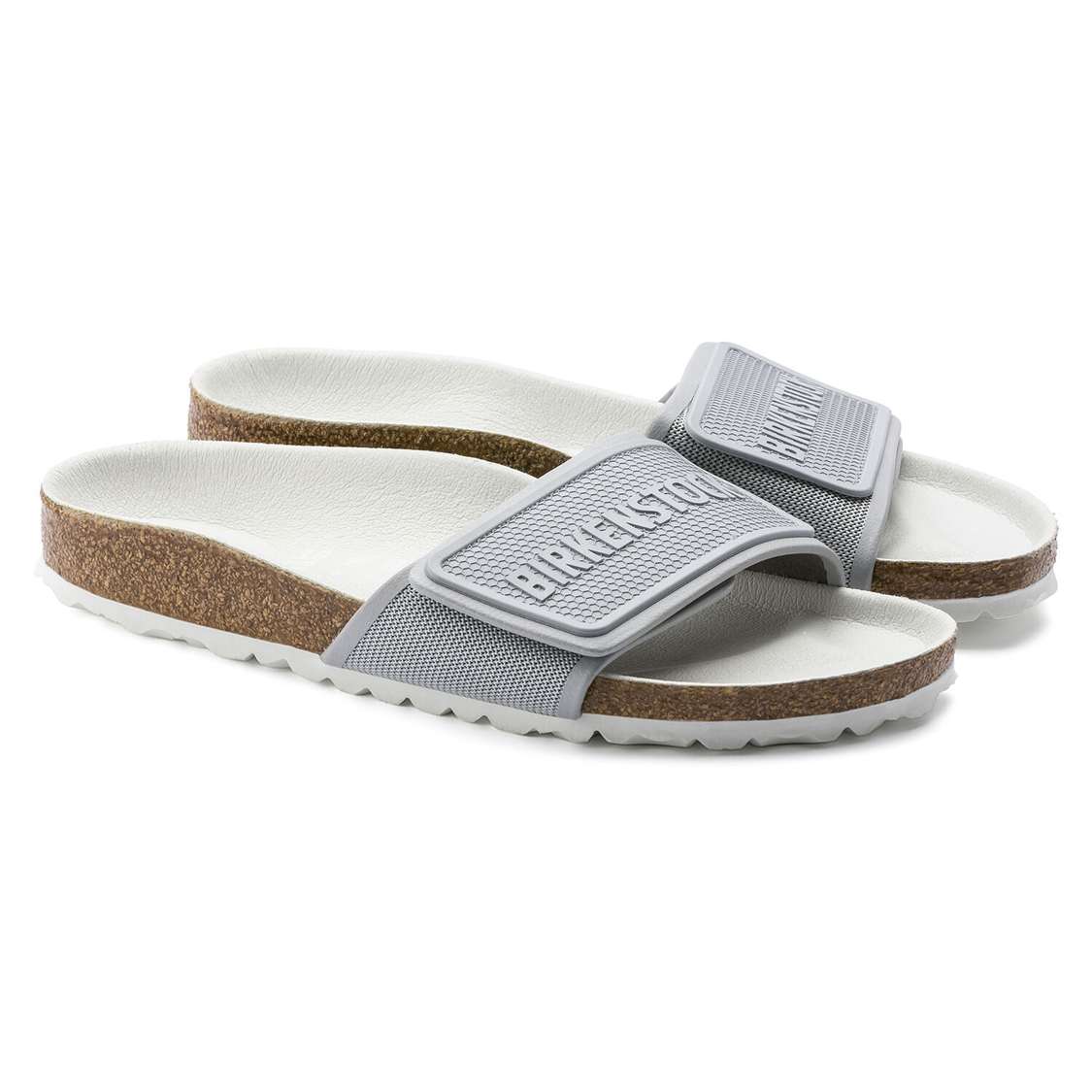 Grey Birkenstock Tema Microfiber Women's One Strap Sandals | 1IezUXnOfrK