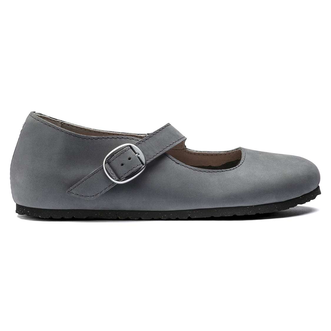 Grey Birkenstock Tracy Nubuck Leather Women's Low Shoes | R6orj2aPtFZ