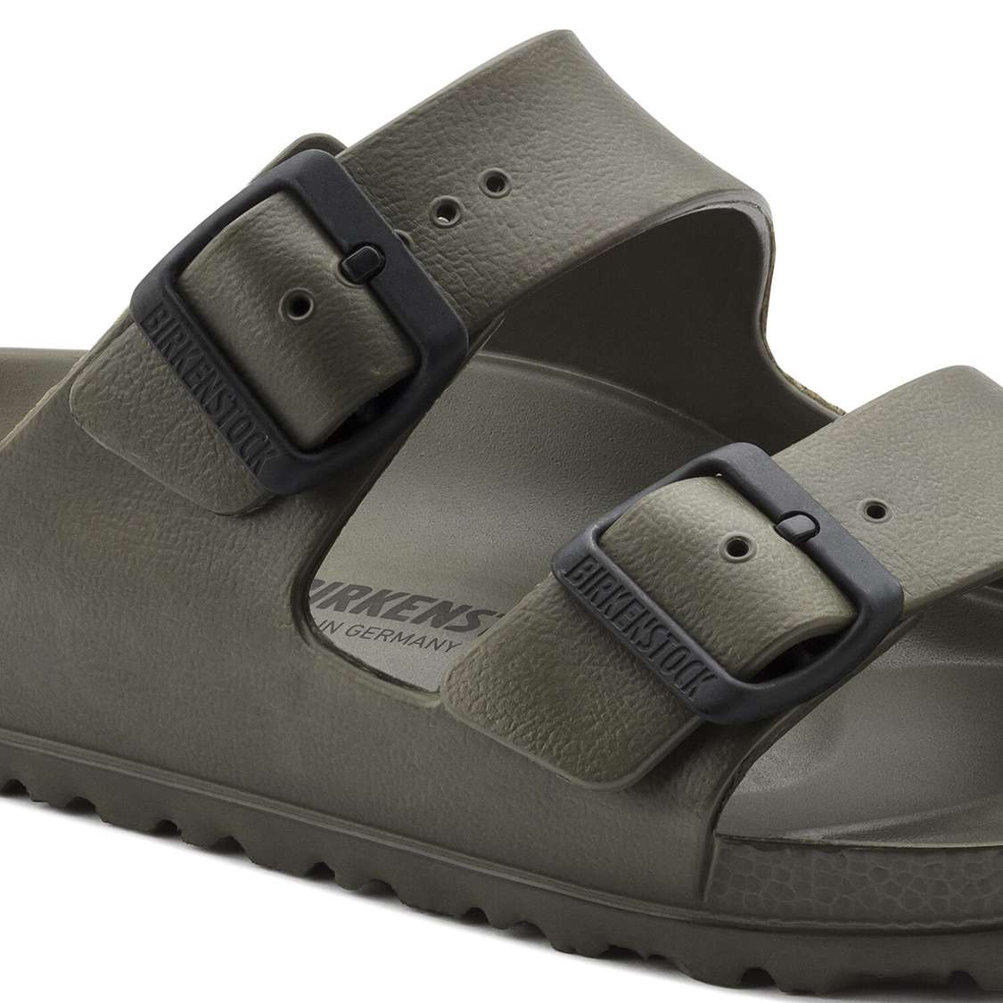 Khaki Birkenstock Arizona Essentials EVA Men's Water Friendly Sandals | XHDEYhrVlro