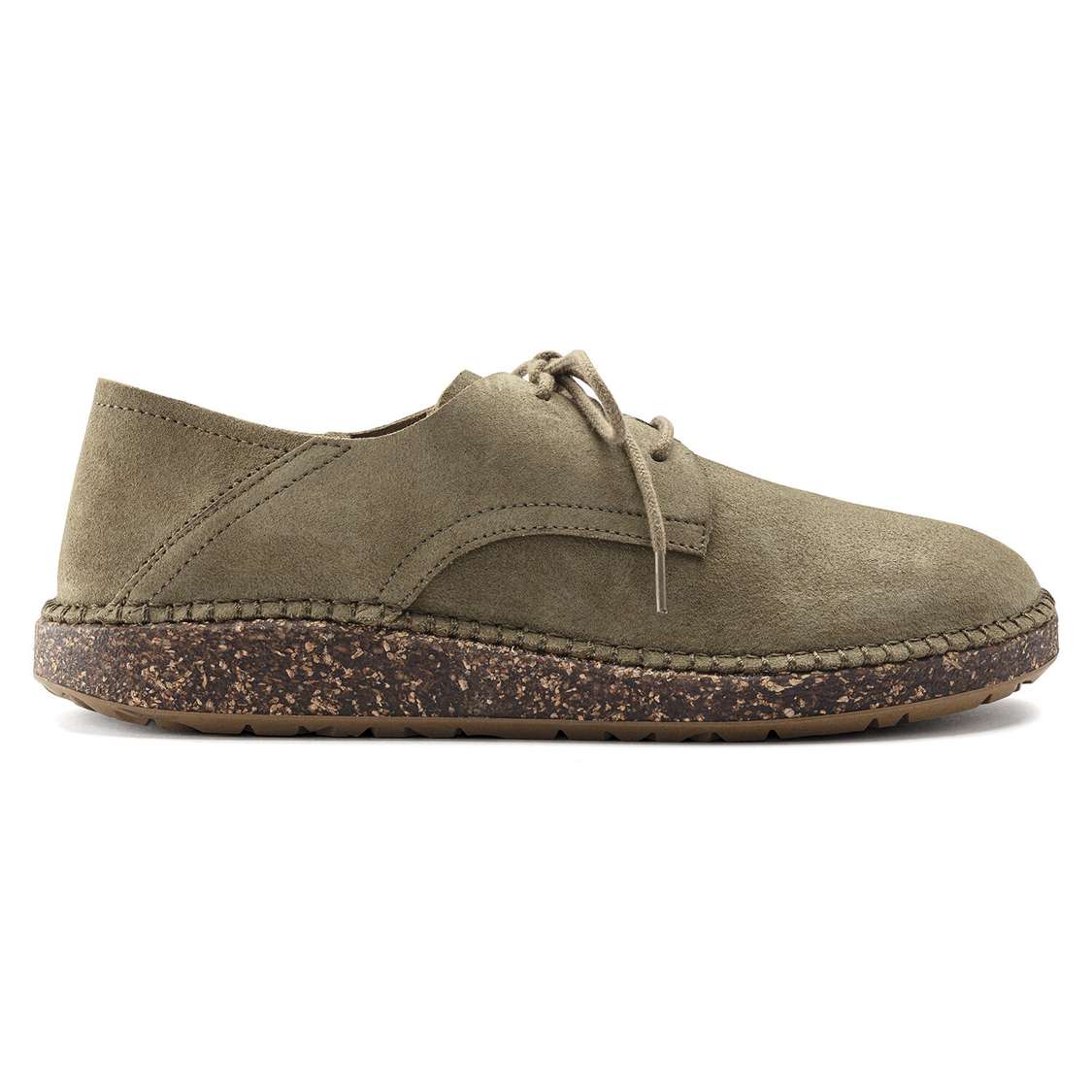 Khaki Birkenstock Gary Suede Leather Men's Low Shoes | VPh7OF1taeE