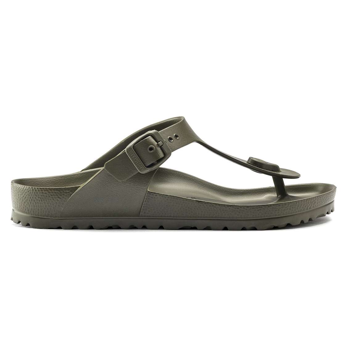 Khaki Birkenstock Gizeh Essentials EVA Men's Water Friendly Sandals | Ks2meyJQoJ1