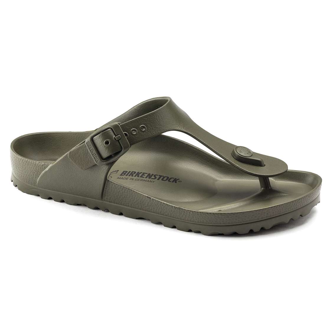 Khaki Birkenstock Gizeh Essentials EVA Men\'s Water Friendly Sandals | Ks2meyJQoJ1