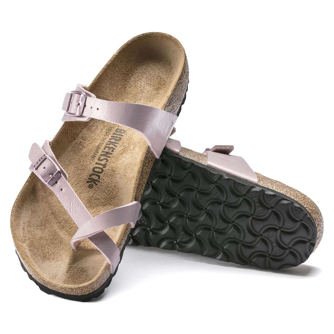 Lavender Birkenstock Mayari Birko-Flor Women's Thong | 7N8dV9E1djc