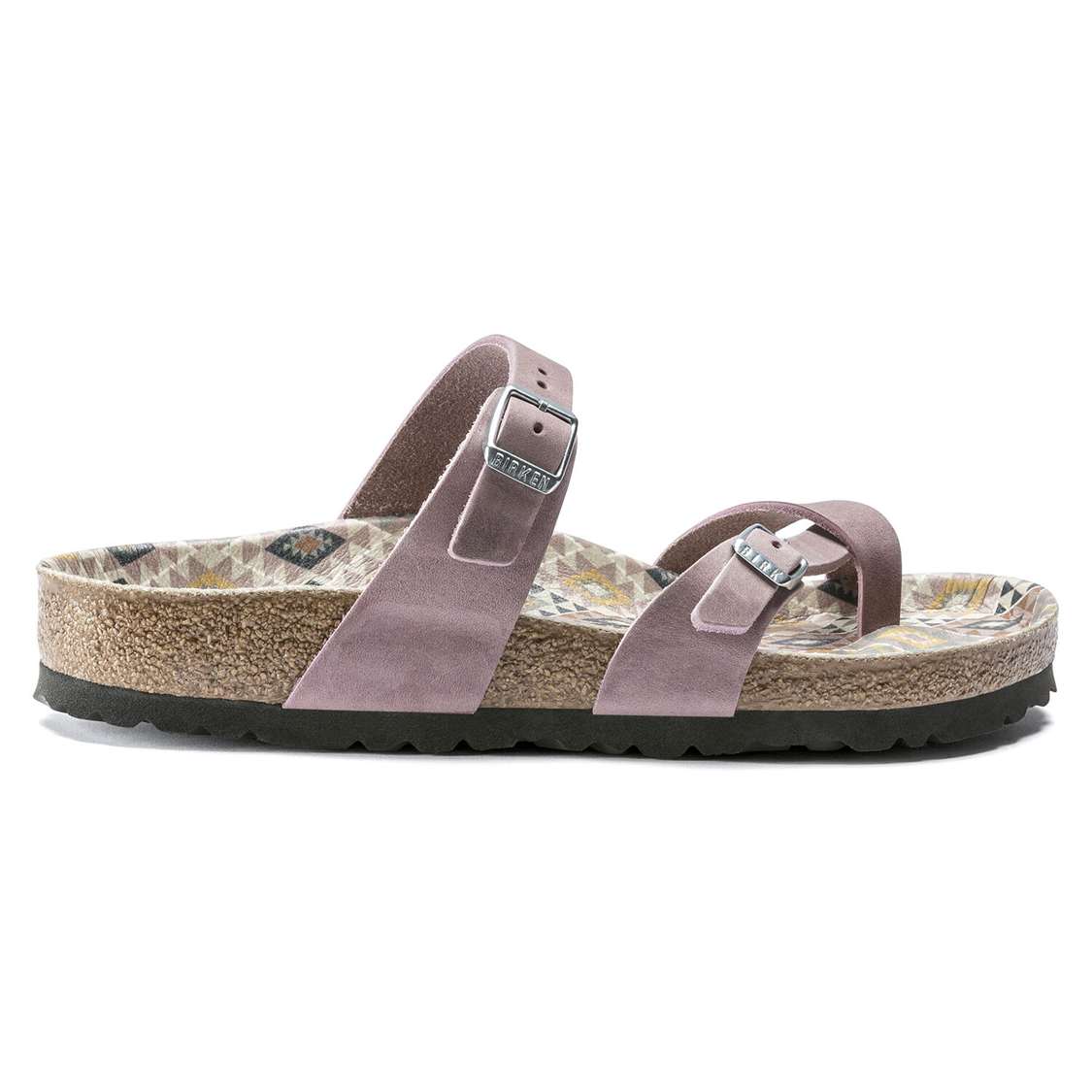 Lavender Birkenstock Mayari Oiled Leather Women's Multi Strap Sandals | Crvy8vKIWS1