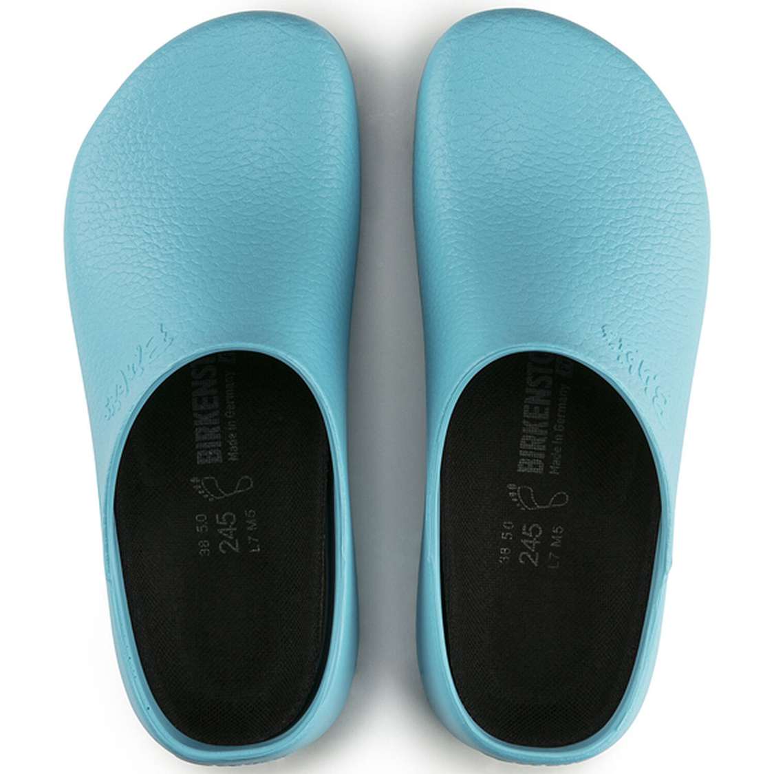 Light Blue Birkenstock Super-Birki Polyurethane Men's Clogs | znVM3iN3muD