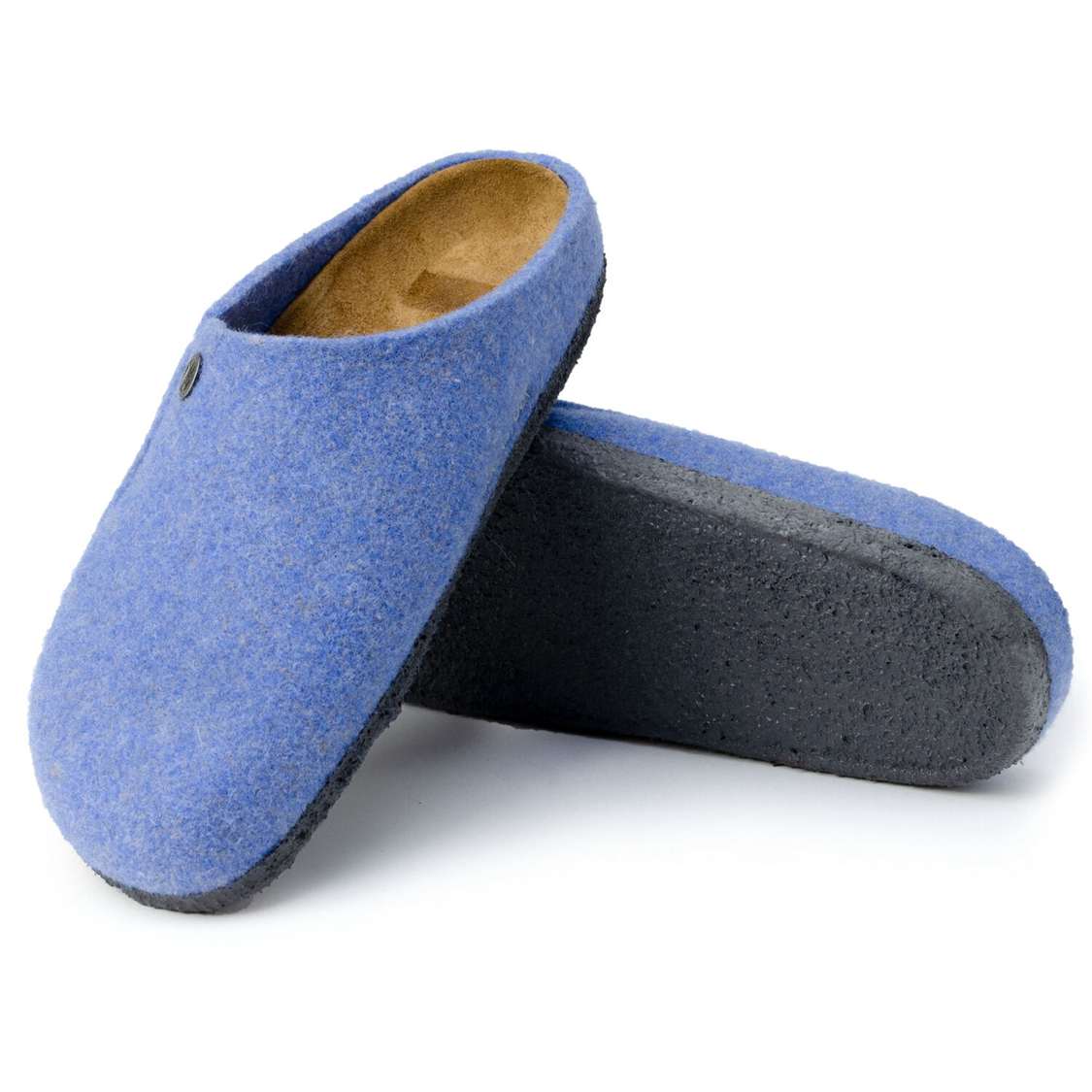 Light Blue Birkenstock Zermatt Wool Felt Men's Clogs | H2VCQIgRnjT