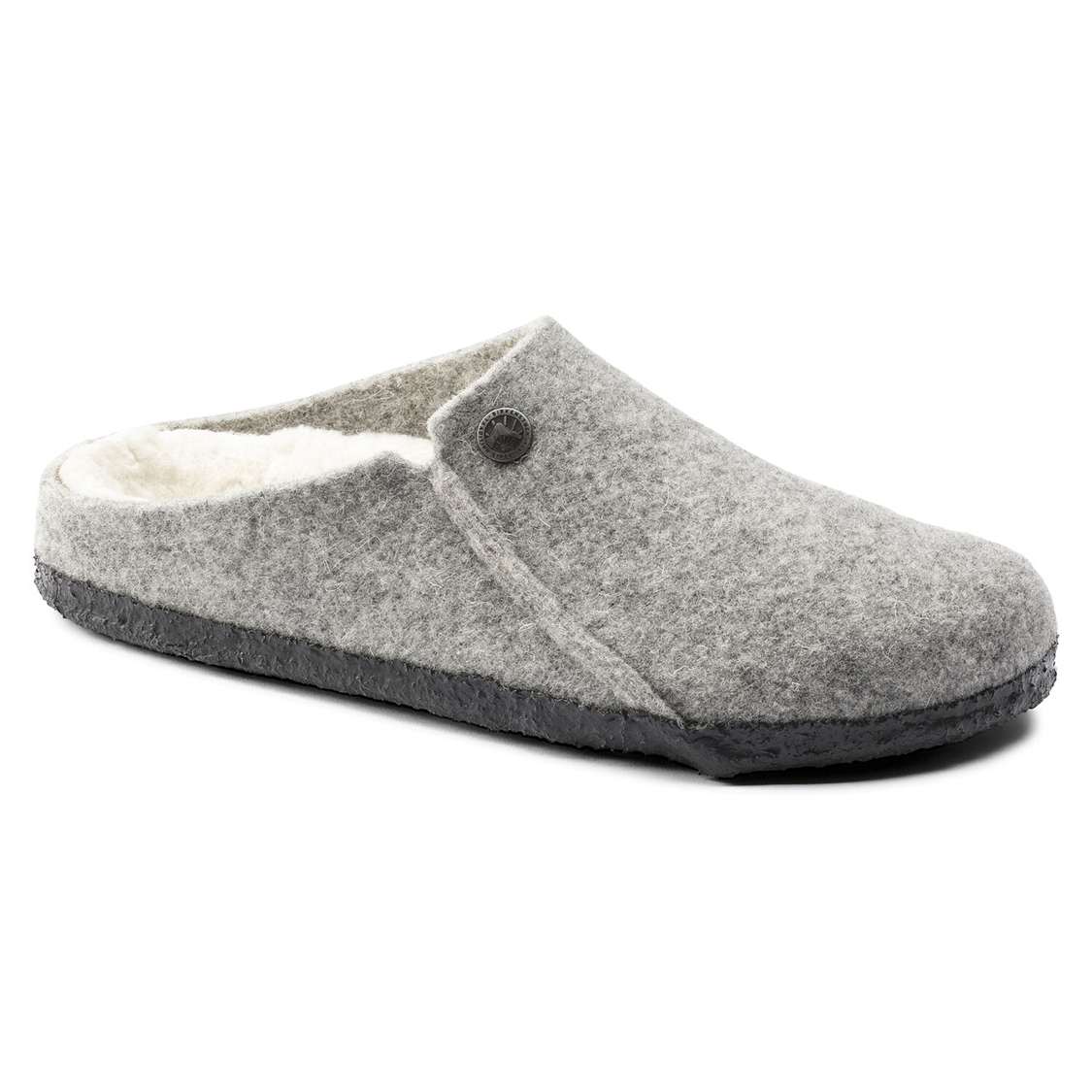 Light Grey Birkenstock Zermatt Wool Felt Women\'s Clogs | s2QukpkCVBw