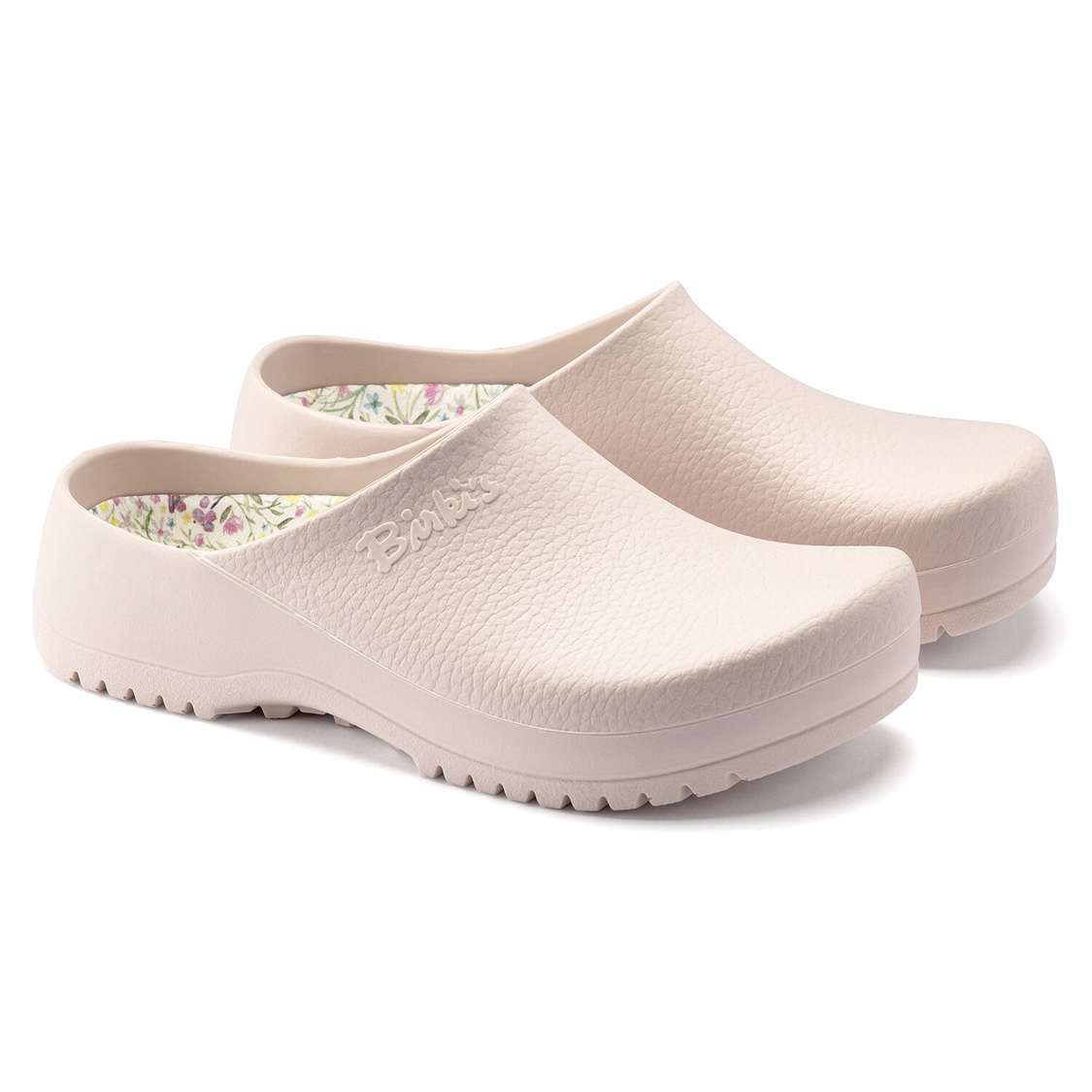 Light Rose Birkenstock Super-Birki Polyurethane Women's Clogs | mE8xTdVj3qj