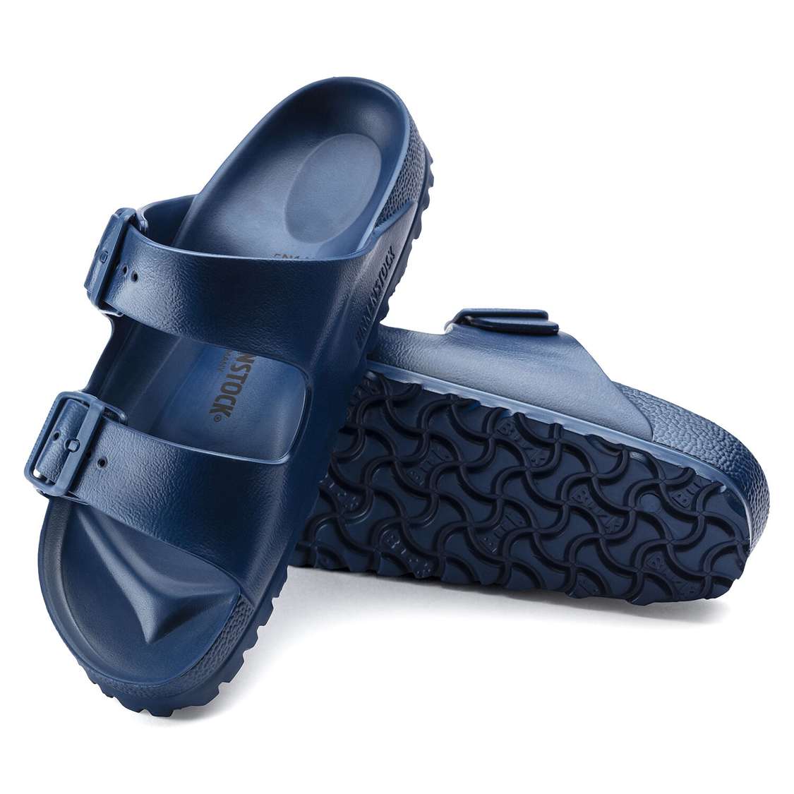 Navy Birkenstock Arizona Essentials EVA Men's Water Friendly Sandals | gRdgIyDy1eb