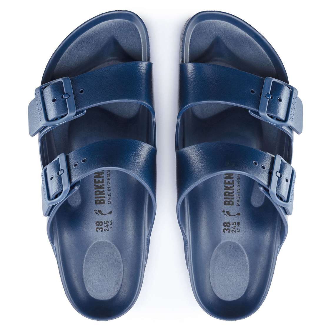 Navy Birkenstock Arizona Essentials EVA Men's Water Friendly Sandals | gRdgIyDy1eb