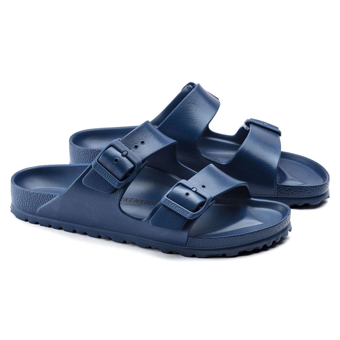 Navy Birkenstock Arizona Essentials EVA Men's Water Friendly Sandals | gRdgIyDy1eb