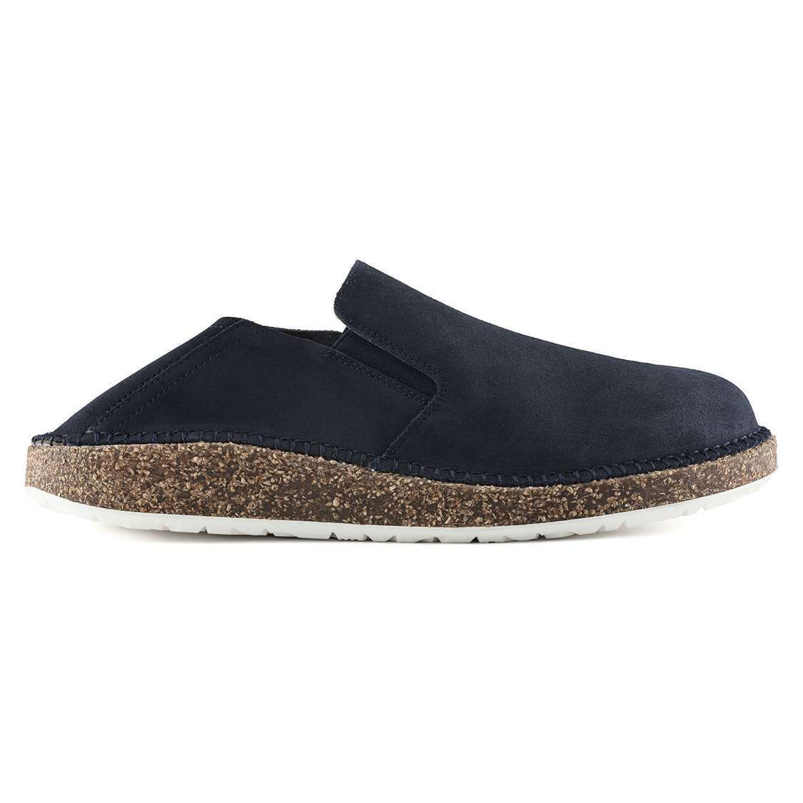 Navy Birkenstock Callan Suede Leather Men's Low Shoes | EqUBkT8GsoU