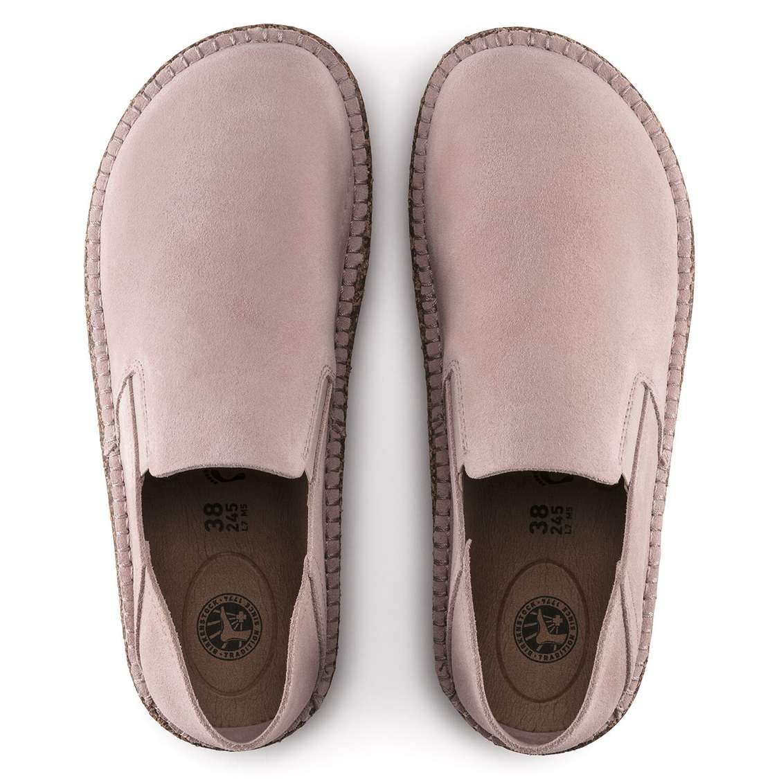 Pink Birkenstock Callan Suede Leather Women's Low Shoes | wiTkWxz22w4