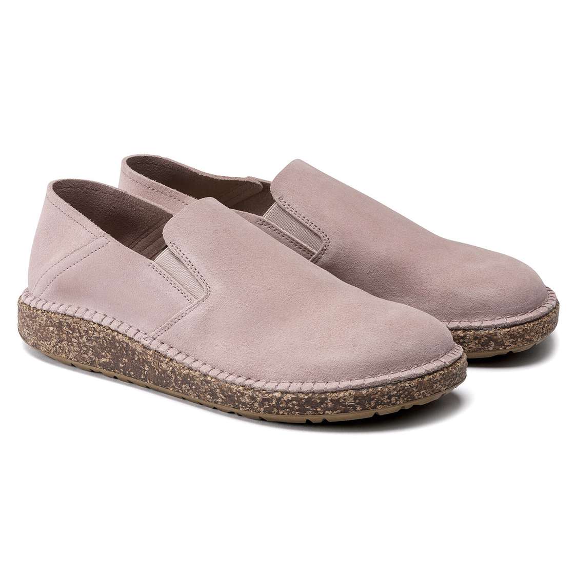 Pink Birkenstock Callan Suede Leather Women's Low Shoes | wiTkWxz22w4