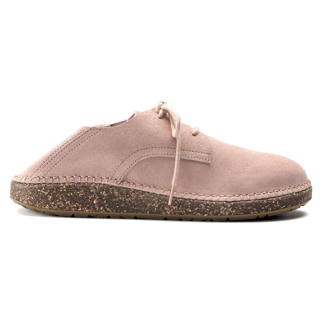 Pink Birkenstock Gary Suede Leather Men's Lace Up Shoes | jWjgxXwm9mN