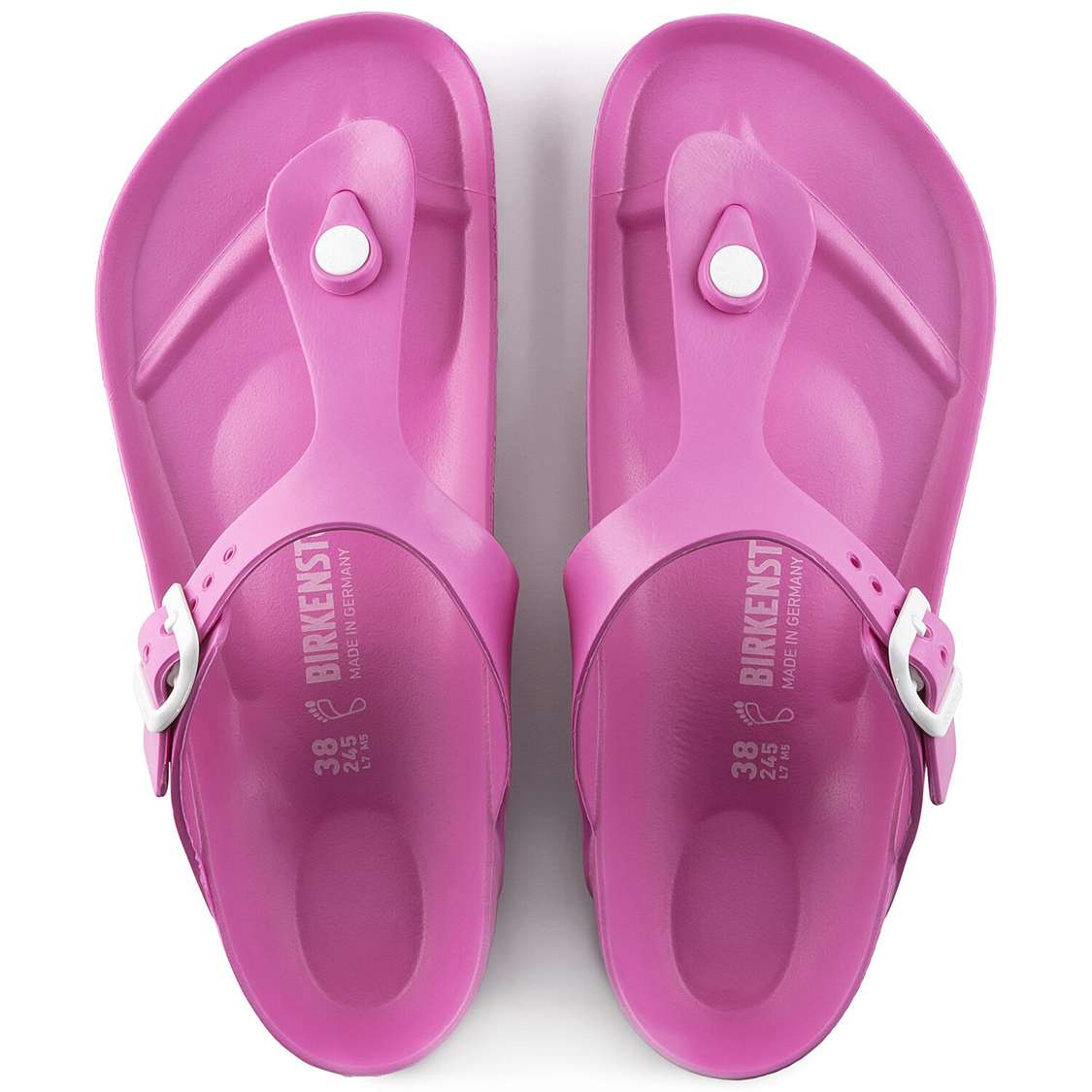 Pink Birkenstock Gizeh Essentials EVA Women's Water Friendly Sandals | QBZvNHE6UvO