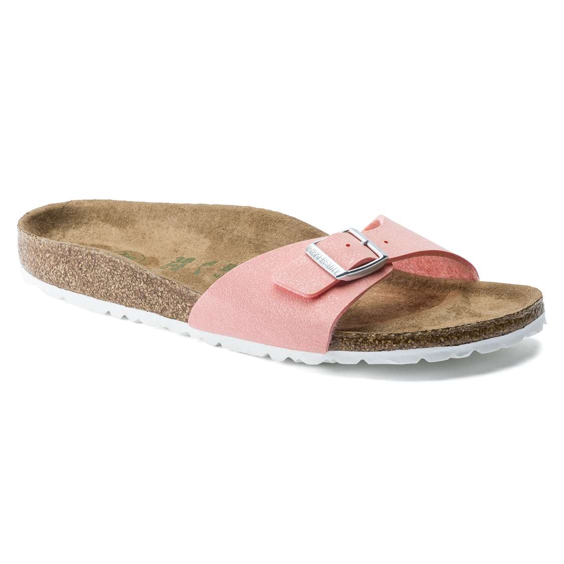 Pink Birkenstock Madrid Birkibuc Women\'s One Strap Sandals | DmPlM8hXnBG