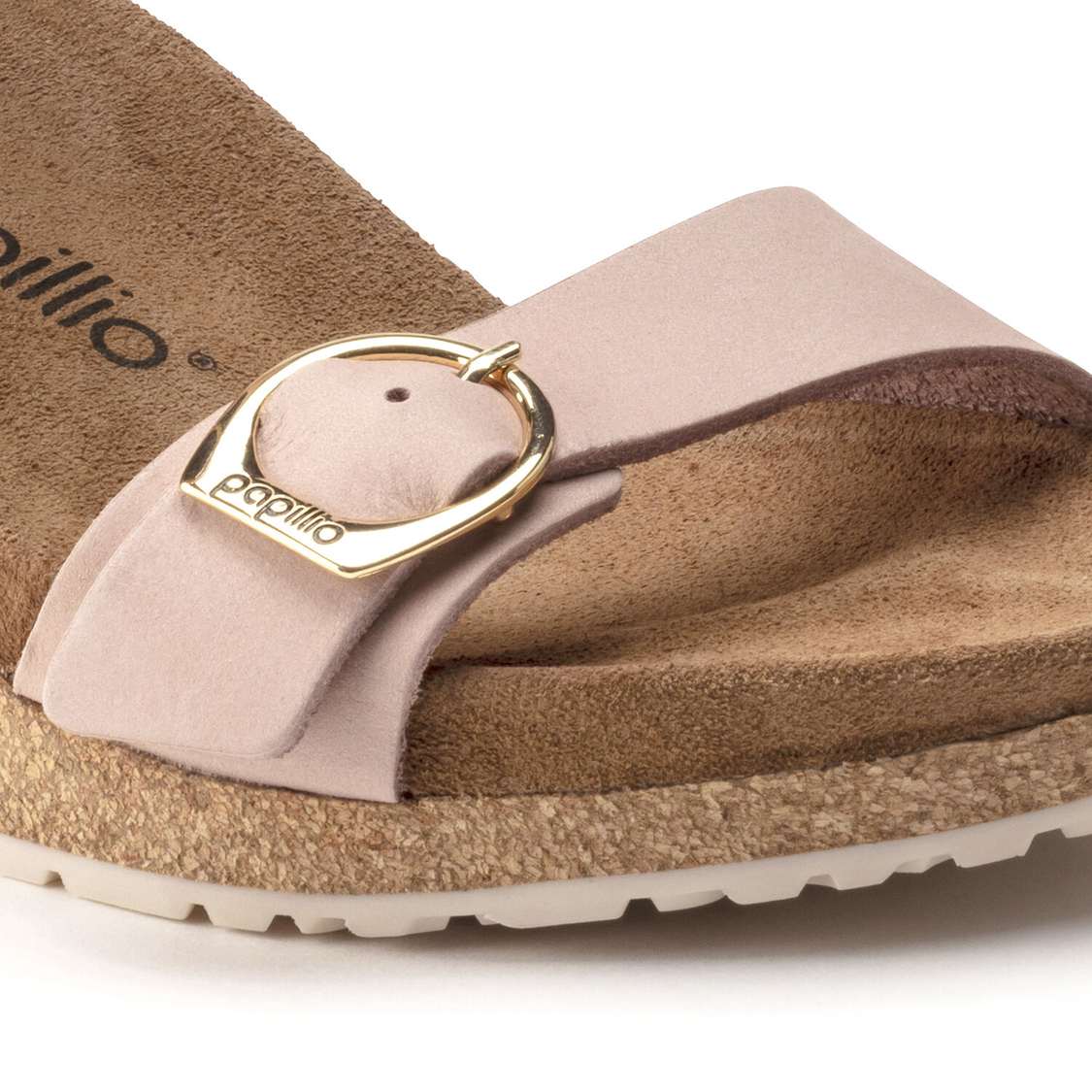 Pink Birkenstock Soley Nubuck Leather Women's Two Strap Sandals | d2wf6CHRmdR