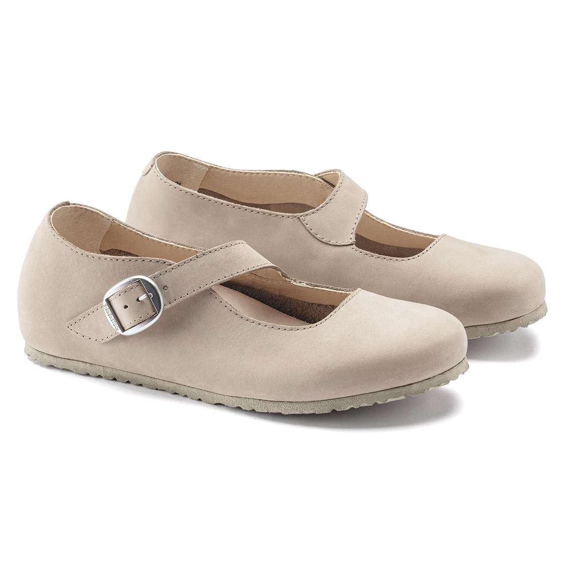 Pink Birkenstock Tracy Nubuck Leather Women's Low Shoes | OW81Zf96FRQ