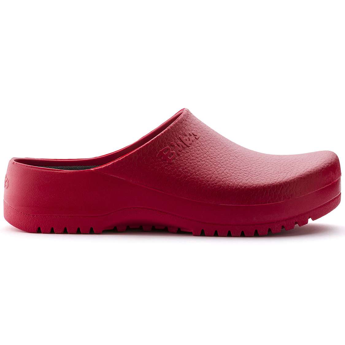 Red Birkenstock Super-Birki Polyurethane Women's Clogs | pIeqhGrc5KW