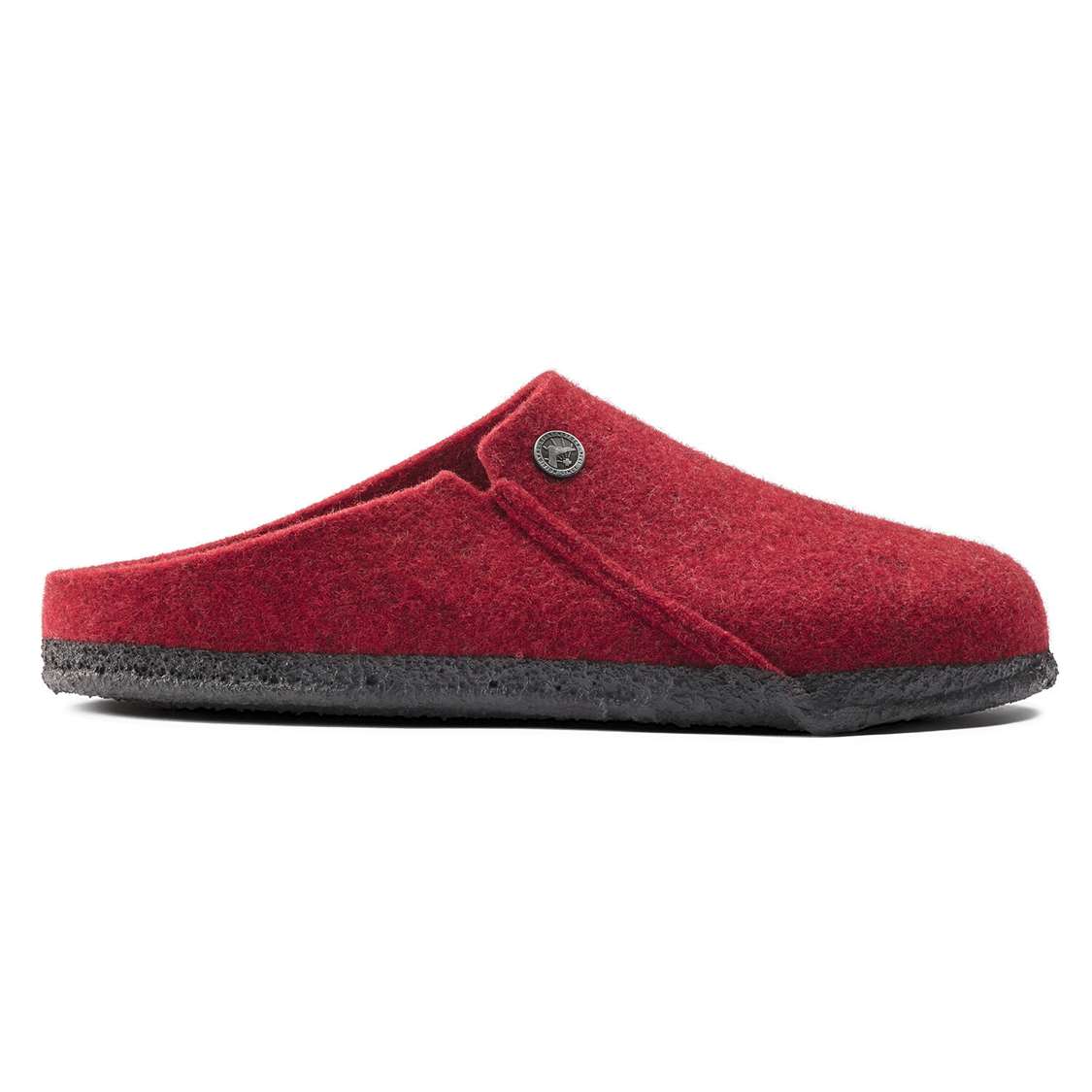 Red Birkenstock Zermatt Wool Felt Men's Clogs | wrXDI2s61XW