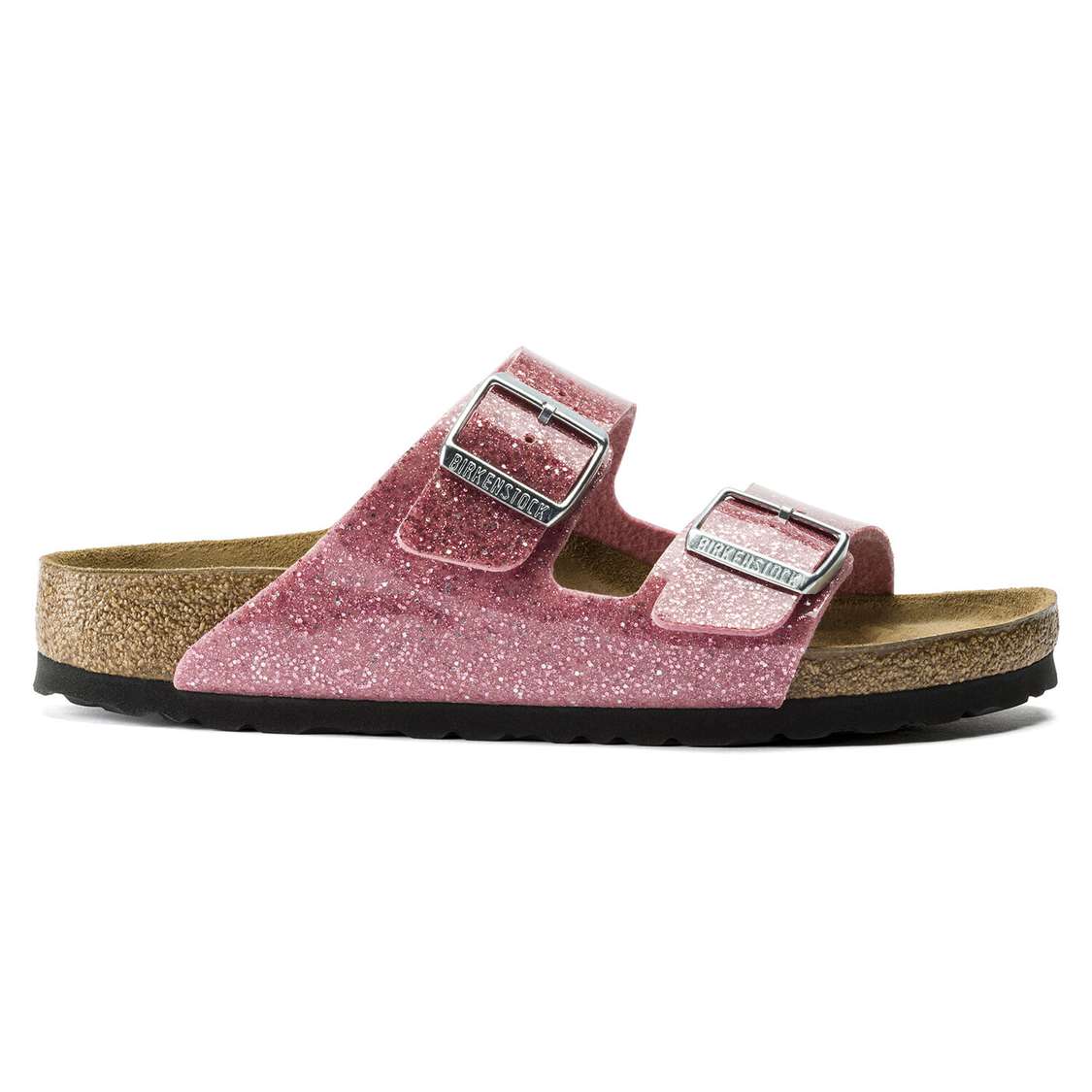 Rose Birkenstock Arizona Birko-Flor Women's Two Strap Sandals | 9fitXHWVoke