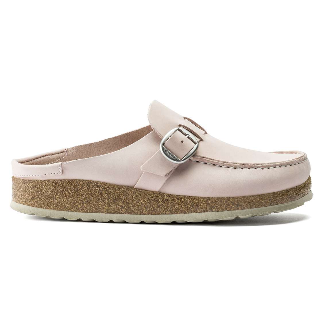 Rose Birkenstock Buckley Nubuck Leather Women's Clogs | piRHII8AS7w