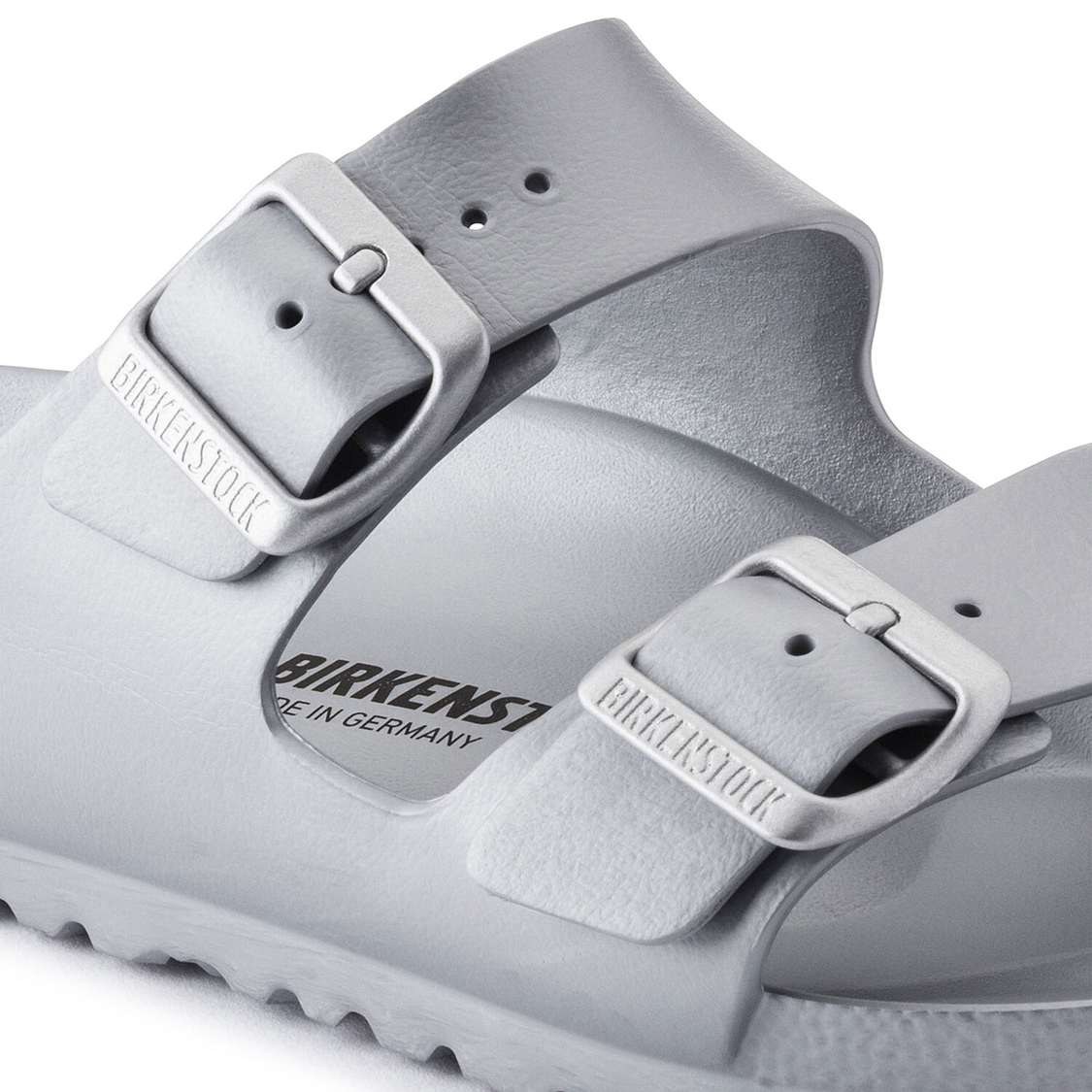 Silver Birkenstock Arizona Essentials EVA Men's Water Friendly Sandals | DtnOQBdL3Qp