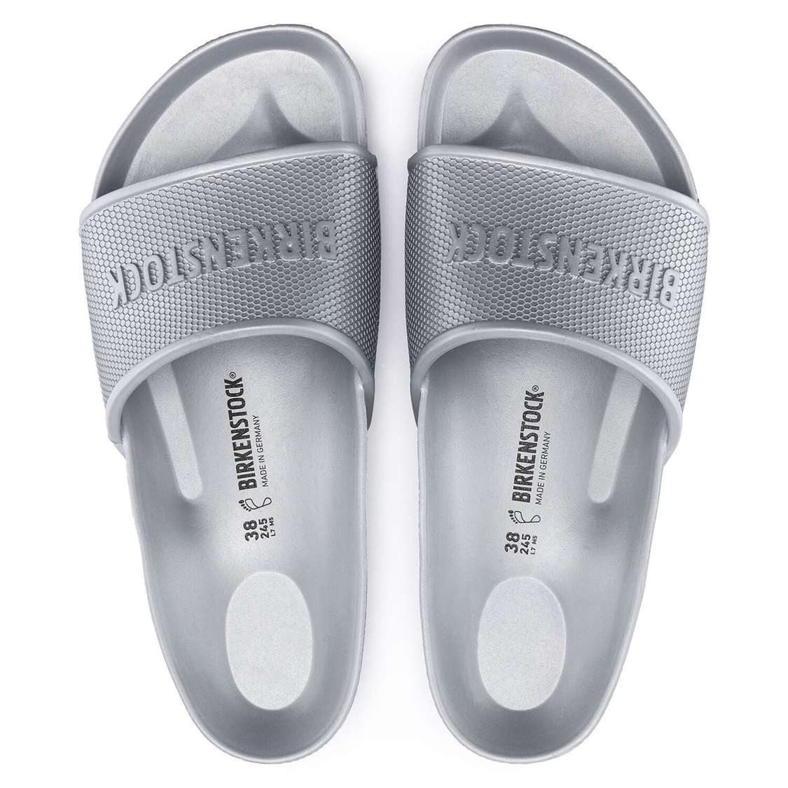 Silver Birkenstock Barbados EVA EVA Men's Water Friendly Sandals | YwzNPIVnOUy