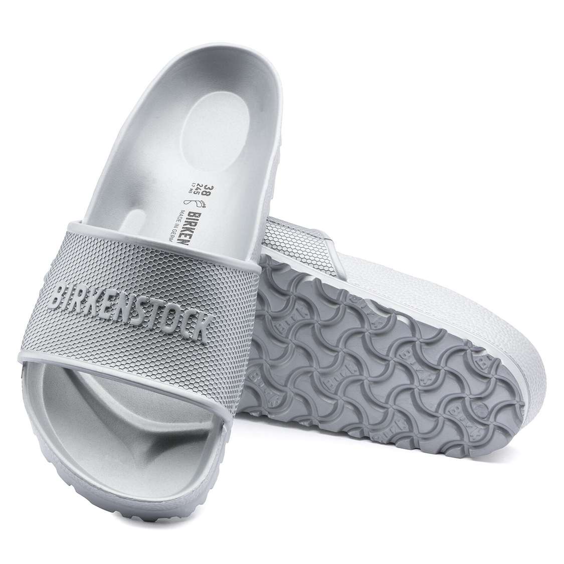 Silver Birkenstock Barbados EVA EVA Women's Water Friendly Sandals | CPyWjP8I8TD