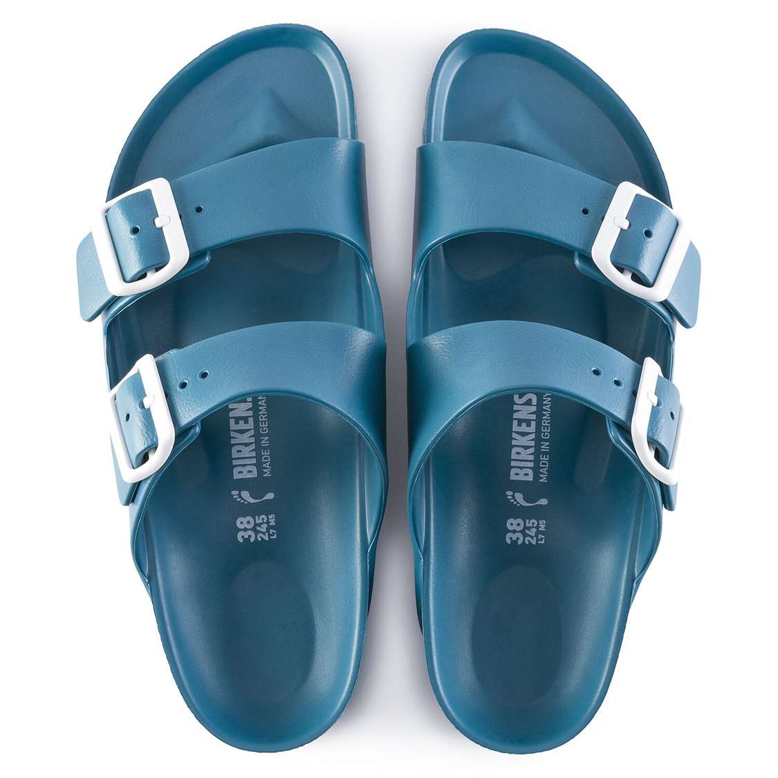 Turquoise Birkenstock Arizona Essentials EVA Women's Water Friendly Sandals | 8cyq9U2OGkX