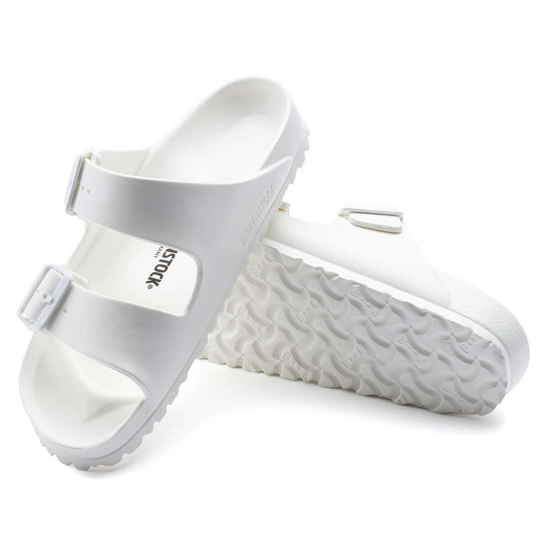 White Birkenstock Arizona Essentials EVA Women's Water Friendly Sandals | pFC2XTSdujZ